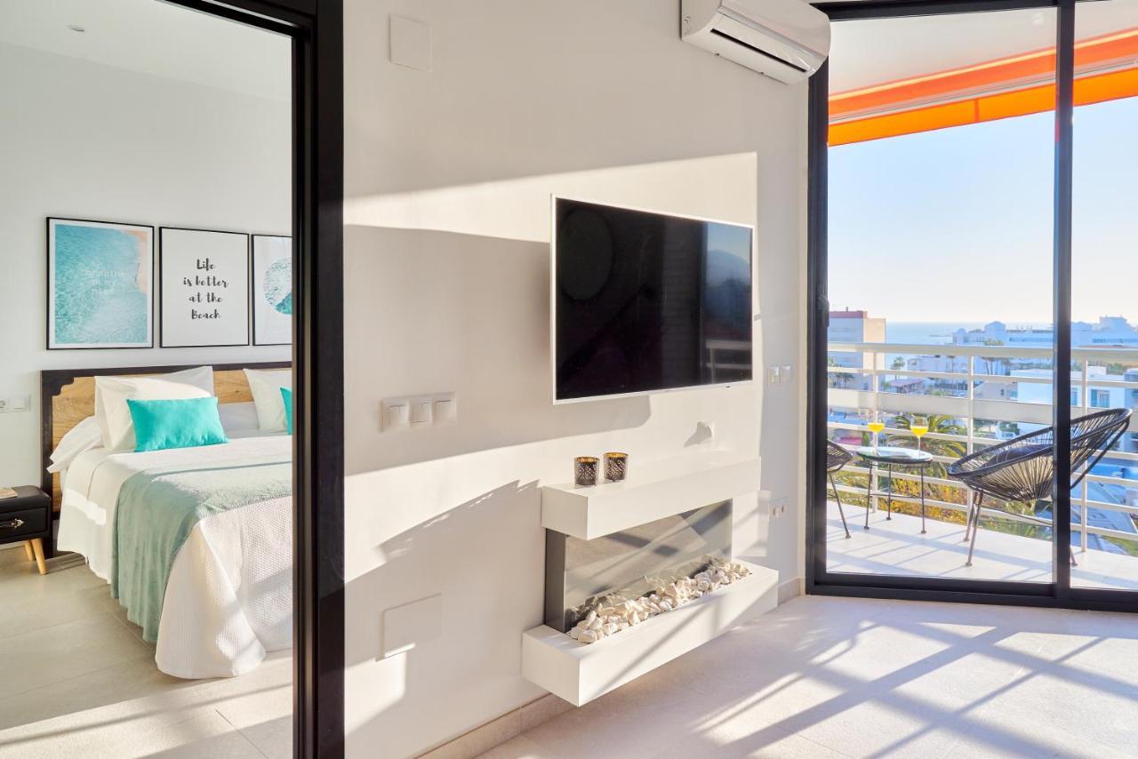 Suite Del Mar Luxury Apartment With Jacuzzi 托雷莫利诺斯 外观 照片